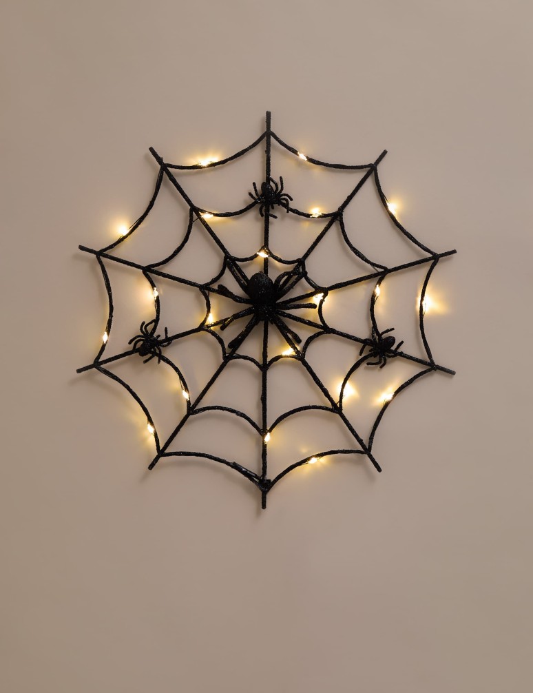 Spider Web Light Up Decoration