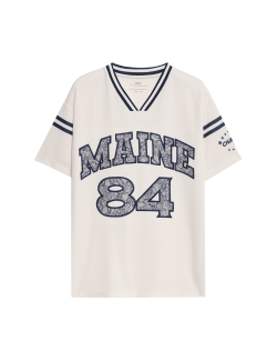 Maine 84 Graphic T Shirt (6-16 Yrs)