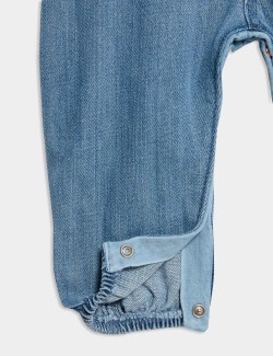 2pc Cotton Rich Dungaree Outfit (0 Mths - 3 Yrs)