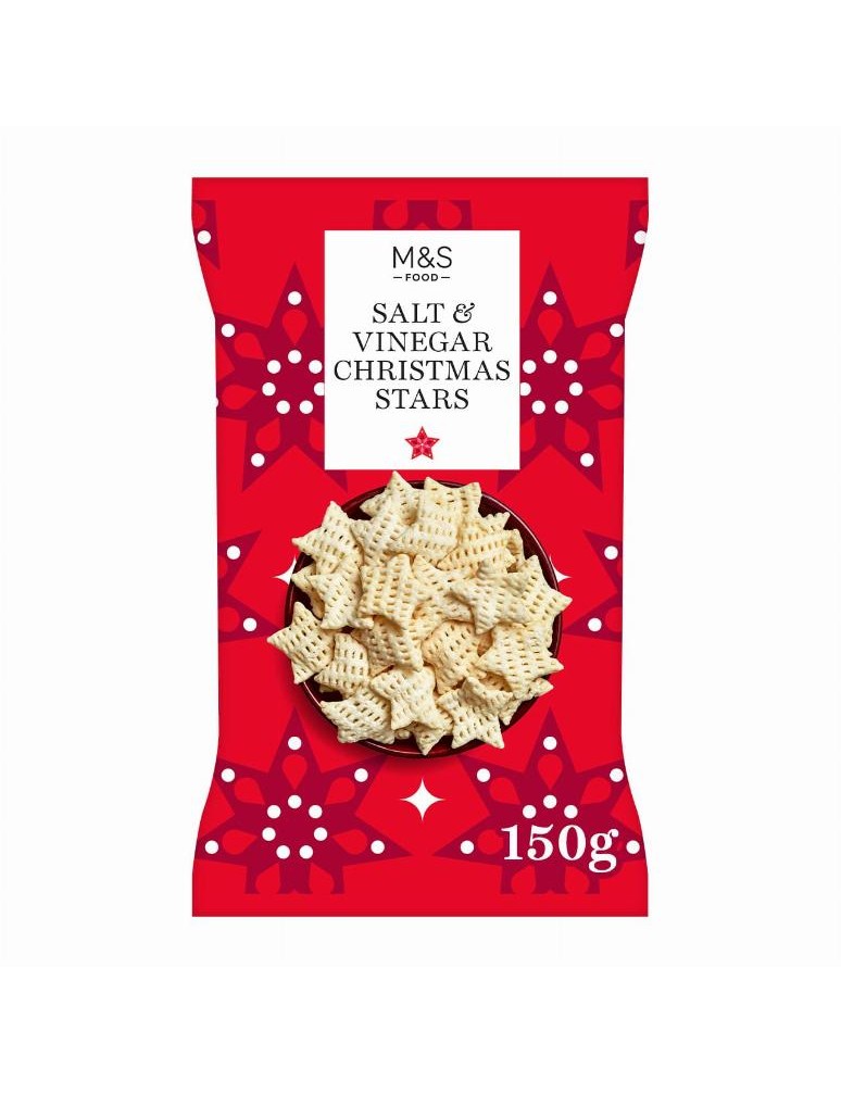 Extrudovaný bramborový snack s příchutí soli a octa