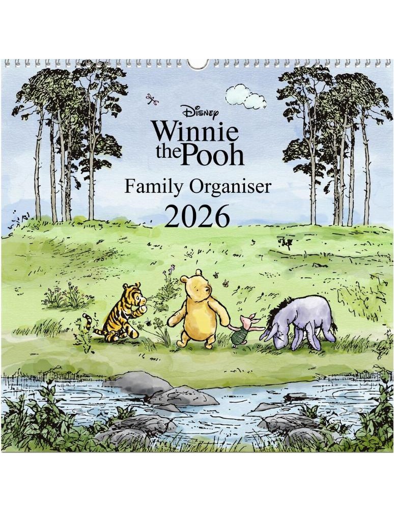 Rodinný organizér Medvídek Pú 2026