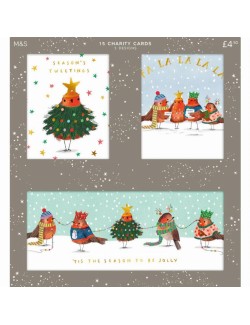 15 vánočních přání, 3 vzory