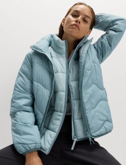 Quilted Hooded Puffer Jacket with Stormwear™