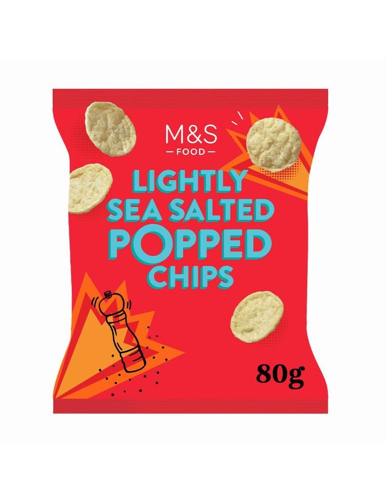 Extrudované solené bramborové lupínky