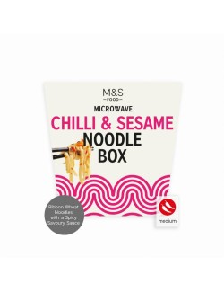 Pšeničné nudle se zeleninovou omáčkou s chilli a sezamem