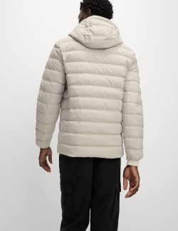 Lehká bunda s peřím a prachovým peřím