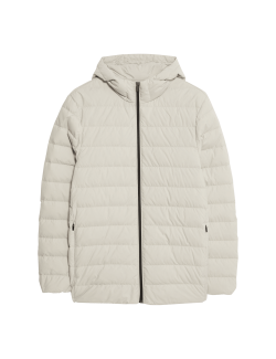 Lehká bunda s peřím a prachovým peřím