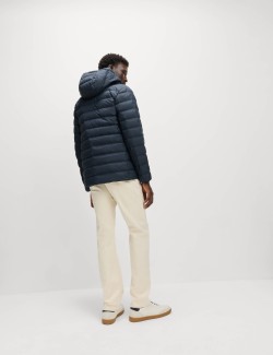 Lightweight Feather & Down Padded Jacket