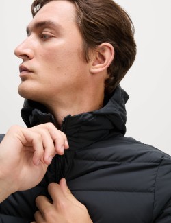 Lightweight Feather & Down Padded Jacket