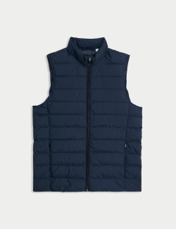 Feather and Down Padded Lightweight Gilet