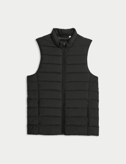 Feather and Down Padded Lightweight Gilet