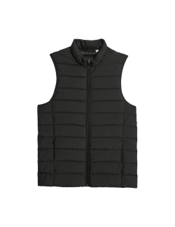 Feather and Down Padded Lightweight Gilet