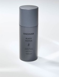 Tělový sprej Black Pepper z kolekce Discover, 150 ml