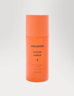 Tělový sprej Spiced Amber z kolekce Discover, 150 ml