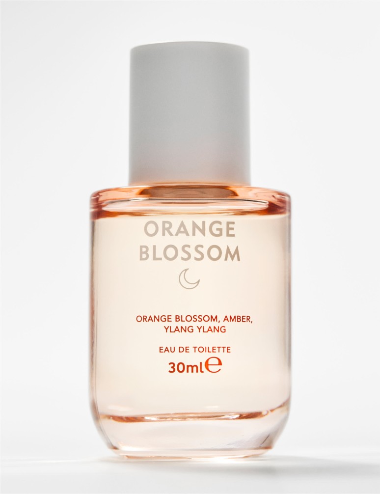 toaletní voda s květem pomerančovníku a ambru z kolekce Discover Intense, 30 ml