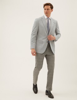 Tailored Fit Jersey Jacket