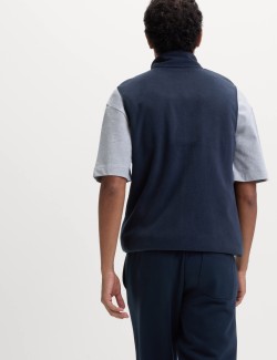 Mikroflísová vesta se stojáčkem