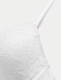 Jasmine Lace Wired Plunge Bra A-E