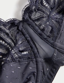 Amelia Lace Wired Minimiser Bra (C-H)