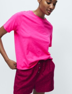 2pk Cotton Rich Pyjama Tops