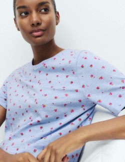 Dlouhá noční košile s technologií Cool Comfort™ a potiskem