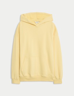 Mikina s kapucí s vysokým podílem bavlny