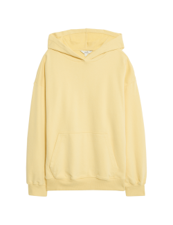 Mikina s kapucí s vysokým podílem bavlny