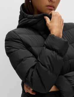 Povlak na přikrývku z peří a prachového peří s kapucí