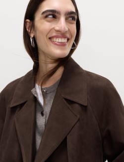 Dlouhý dvouřadý trenčkot