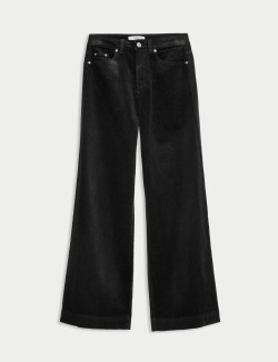 Cord Wide Leg Trousers