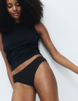 Brazilské kalhotky z modalu, bez viditelných lemů, 5 ks v balení