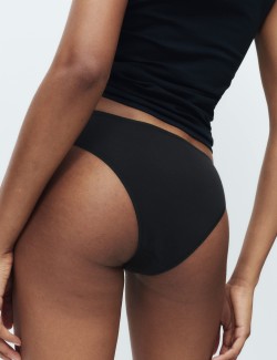 Brazilské kalhotky z modalu, bez viditelných lemů, 5 ks v balení