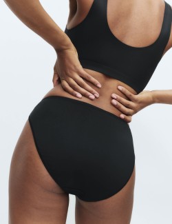 5pk No VPL Microfibre High Leg Knickers