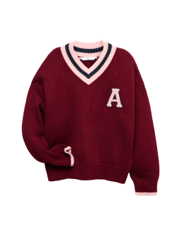 Varsity Knitted Jumper (6-16 Yrs)