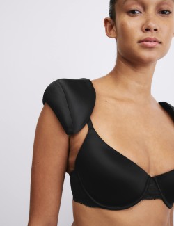 Saténové ramenní vycpávky