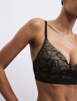 LaceWear Non Wired Plunge Bra (A-E)