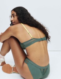 Anna Lace Wired Plunge Bra (A-E)