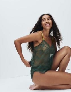 Krajková souprava košilky a francouzských kalhotek Anna