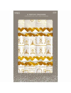 Praskací vánoční dekorace (crackers), 8 kusů