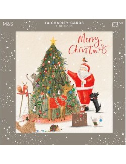 14 vánočních přání, 2 vzory