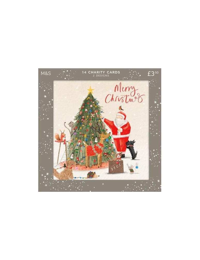 14 vánočních přání, 2 vzory