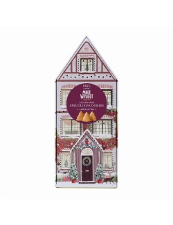 8 bezlepkových sušenek z křehkého máslového těsta ve tvaru stromečku