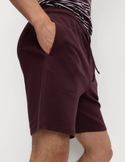 Pyžamová souprava z čisté bavlny s vaflovou texturou