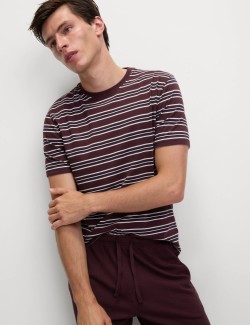 Pyžamová souprava z čisté bavlny s vaflovou texturou