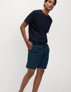 Pyžamová souprava z čisté bavlny s vaflovou texturou