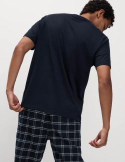 Pure Cotton Graphic Loungewear Top