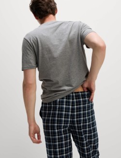 Domácí top z čisté bavlny s grafickým potiskem medvěda