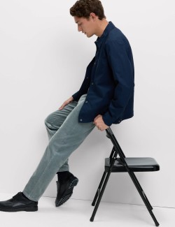 Loose Fit Luxury Corduroy 5 Pocket Trousers