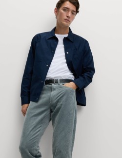 Loose Fit Luxury Corduroy 5 Pocket Trousers