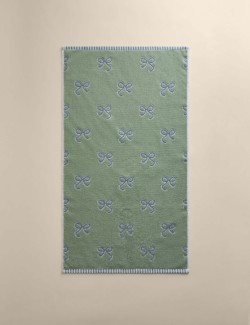 Ručník z čisté bavlny s mašlí